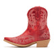 Durango Women's Shyloh Pony 8" Snip Toe Western Boot - Crimson Red - DRD0490 - Overlook Boots
