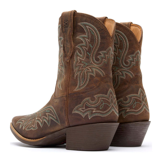 Durango Shyloh Pony Bota Vaquera para Mujer, 8 Pulgadas, Punta Snip - Driftwood - DRD0492 - Imagen 5