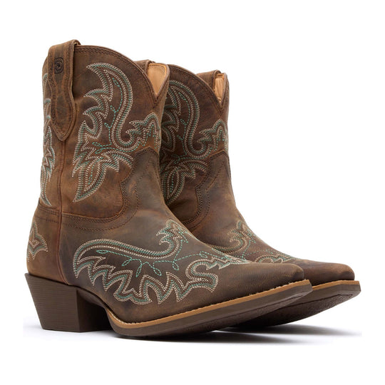 Durango Shyloh Pony Bota Vaquera para Mujer, 8 Pulgadas, Punta Snip - Driftwood - DRD0492 - Imagen 4