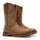 Durango Women's Lady Rebel Ultra-Lite 10" Soft Toe Waterproof Western Work Boot - Filly Brown - DRD0511 - Overlook Boots