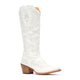Durango Women's Crush 16" Snip Toe Tall Western Boot - Porcelain White - DRD0512 6 / Medium / Porcelain White - Overlook Boots