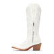Durango Women's Crush 16" Snip Toe Tall Western Boot - Porcelain White - DRD0512 - Overlook Boots