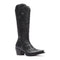 Durango Crush Bota Vaquera Alta para Mujer, 16 Pulgadas, Punta Snip - Polished Black Onyx - DRD0513