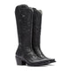 Durango Crush Bota Vaquera Alta para Mujer, 16 Pulgadas, Punta Snip - Polished Black Onyx - DRD0513 - Imagen 4