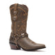 Durango Women's Crush Heartbreaker 11" J Toe Western Boot - Brown - RD4155 6 / Medium / Brown - Overlook Boots