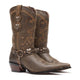 Durango Women's Crush Heartbreaker 11" J Toe Western Boot - Brown - RD4155 - Overlook Boots