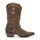 Durango Women's Crush Heartbreaker 11" J Toe Western Boot - Brown - RD4155 - Overlook Boots