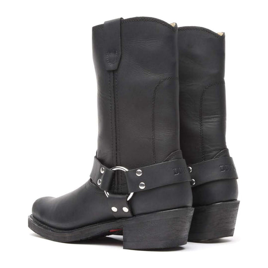 Durango Women's Harness 10" Snoot Toe Western Boot - Oiled Black - RD510 - Overlook Boots