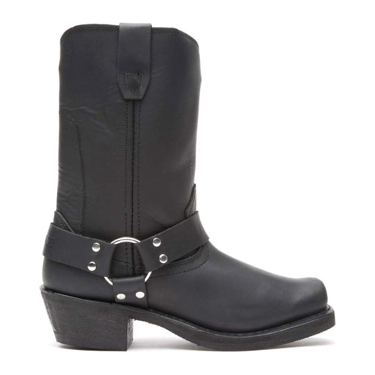 Durango Women's Harness 10" Snoot Toe Western Boot - Oiled Black - RD510 - Overlook Boots