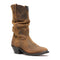 Durango Women's Slouch 11" R Toe Western Boot - Distressed Tan - RD542 6 / Medium / Distressed Tan - Overlook Boots