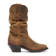 Durango Women's Slouch 11" R Toe Western Boot - Distressed Tan - RD542 - Overlook Boots