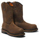 Timberland Pro Men's True Grit Pull On Composite Toe Waterproof Work Boot- TB1A5WZB214 7 / Medium / Brown - Overlook Boots