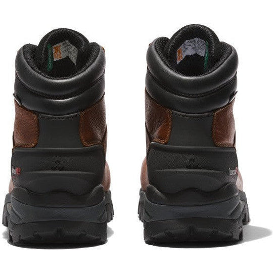 Timberland PRO Men's Heritage Hyperion 6" Composite Toe Waterproof Work Boot - Brown - TB1A5N4J214 - Overlook Boots