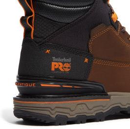 Timberland Pro Men's Boondock Ultralight 8" Composite Toe Waterproof 400G Insulated Work Boot - Brown - TB0A646FEM4 - Overlook Boots