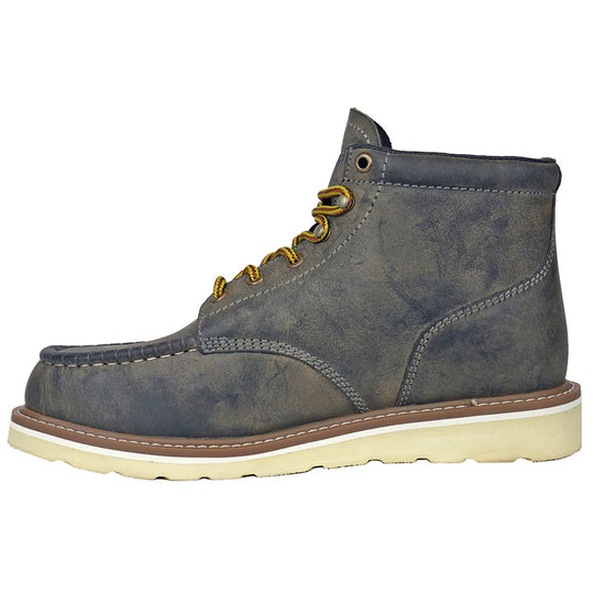 DieHard Men's Mustang Wedge Soft Toe Work Boot - Grey - DH60425 - Overlook Boots