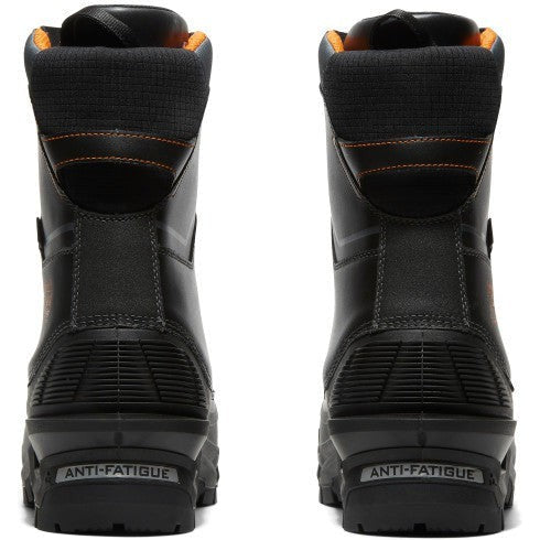 Timberland PRO Men's Pac Max 10" Composite Toe Waterproof Puncture Resistant Work Boot - Black/Orange - TB1A5QXJ001 - Overlook Boots
