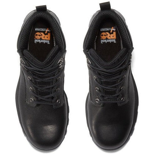 Timberland PRO Men's Titan EV 6" Composite Toe Waterproof Work Boot - Black - TB1A42GN001 - Overlook Boots