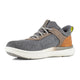 Florsheim Men's Fleet Work Composite Toe Static Dissipative Elastic Work Sneaker - Gray and Brown - FS2780 - Overlook Boots