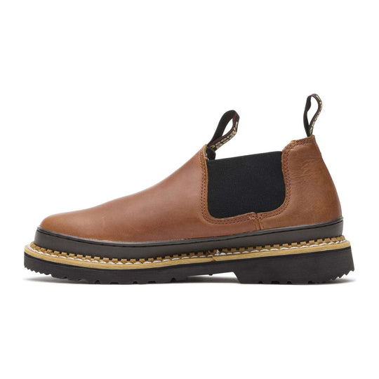 Georgia Men's Giant Revamp 3" Soft Toe Romeo Work Shoe - Brown - GB00320 - Overlook Boots
