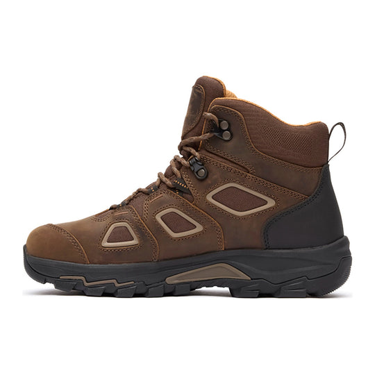 Georgia Men's TrailPoint 6" Soft Toe Waterproof Hiker Work Boot - Brown - GB00749 - Overlook Boots