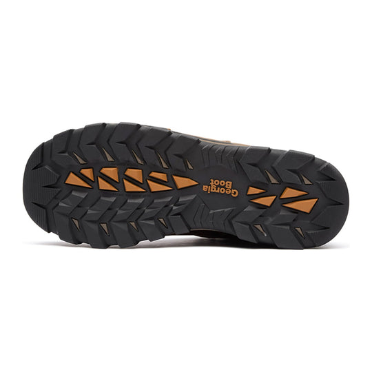 Georgia Men's TrailPoint 6" Soft Toe Waterproof Hiker Work Boot - Brown - GB00749 - Overlook Boots