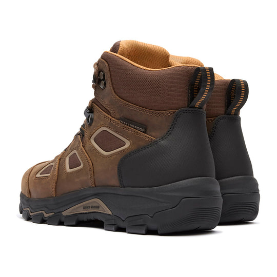 Georgia Men's TrailPoint 6" Carbon Toe Waterproof Hiker Work Boot - Brown - GB00750 - Overlook Boots