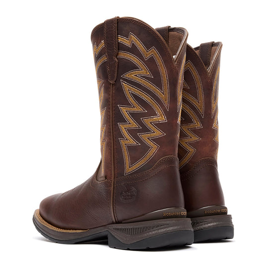 Georgia Aero LT Bota Vaquera de Trabajo para Hombre, 11 Pulgadas, Impermeable, Punta Compuesta de Carbono, Punta Cuadrada - Café - GB00752 - Imagen 6