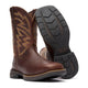 Georgia Aero LT Bota Vaquera de Trabajo para Hombre, 11 Pulgadas, Impermeable, Punta Compuesta de Carbono, Punta Cuadrada - Café - GB00752 - Imagen 5