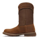 Georgia Men's Core 37 Farm & Ranch 11" Soft Toe Waterproof Pull-On Work Boot - Brown - GB00762 - Overlook Boots