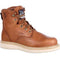 Georgia Men's 6" Wedge Work Boot - Brown - G6152 5 / Medium / Tobacco - Overlook Boots