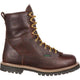 Georgia Men's 8" Waterproof Lace to Toe Work Boot - Brown - G101  - Overlook Boots