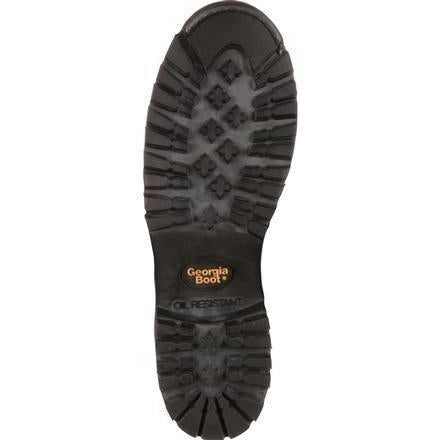 Georgia Men's 8" Waterproof Lace to Toe Work Boot - Brown - G101  - Overlook Boots