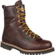 Georgia Men's 8" Waterproof Lace to Toe Work Boot - Brown - G101 8 / Medium / Brown - Overlook Boots