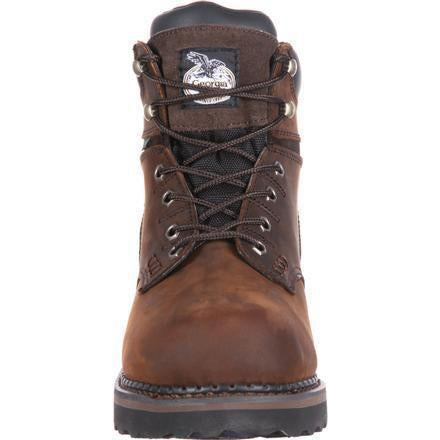 Georgia Men's Brookville 6" Waterproof Work Boot - Brown - G7134  - Overlook Boots