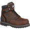 Georgia Men's Brookville 6" Waterproof Work Boot - Brown - G7134 8 / Medium / Dark Brown - Overlook Boots