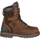 Georgia Men's Brookville 8" Waterproof Work Boot - Brown - G9134  - Overlook Boots