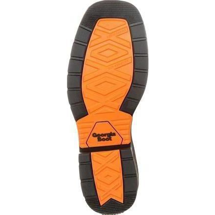 Georgia Men's Carbo-Tec 11" Lightweight Alloy Toe Waterproof Pull-On Western Work Boot GB00224 - Overlook Boots