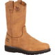 Georgia Men's Farm and Ranch Wellington Wedge Work Boot - Brown - G4432 7 / Medium / Brown - Overlook Boots