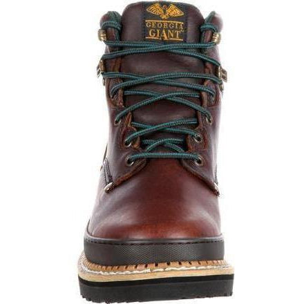 Georgia Men's Giant 6" Steel Toe Work Boot - Brown - G6374  - Overlook Boots
