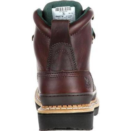 Georgia Men's Giant 6" Work Boot - Brown - G6274  - Overlook Boots