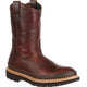 Georgia Men's Giant Steel Toe Pull-On Work Boot - Brown - G4374 7.5 / Medium / Brown - Overlook Boots