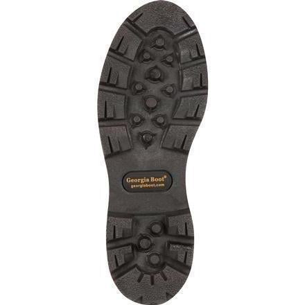 Georgia Men's Homeland 8" Steel Toe Waterproof Work Boot - Brown - G107 - Overlook Boots