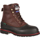 Georgia Men's Muddog 6" Steel Toe Waterproof Work Boot - Brown - G6633 8 / Medium / Brown - Overlook Boots