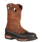 Georgia Men's Muddog Steel Toe Wellington Waterproof Work Boot - Brown - G5594 8 / Medium / Brown - Overlook Boots