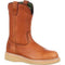 Georgia Men's Wedge Steel Toe Wellington Wedge Work Boot - Brown - G5353 7 / Medium / Brown - Overlook Boots