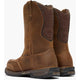 Georgia Men's Athens 360 11" Moc Toe Waterproof Pull On Work Boot- Brown- GB00738 - Overlook Boots