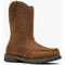 Georgia Men's Athens 360 11" Moc Toe Waterproof Pull On Work Boot- Brown- GB00738 8 / Medium / Brown - Overlook Boots