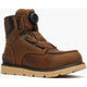 Georgia Men's Carbon Flex 6" Moc Toe Waterproof Wedge Work Boot- Brown- GB00729 7 / Medium / Brown - Overlook Boots