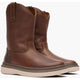 Georgia Men's Superlyte 11" Pull On Wedge Work Boot- Brown- GB00743 - Overlook Boots