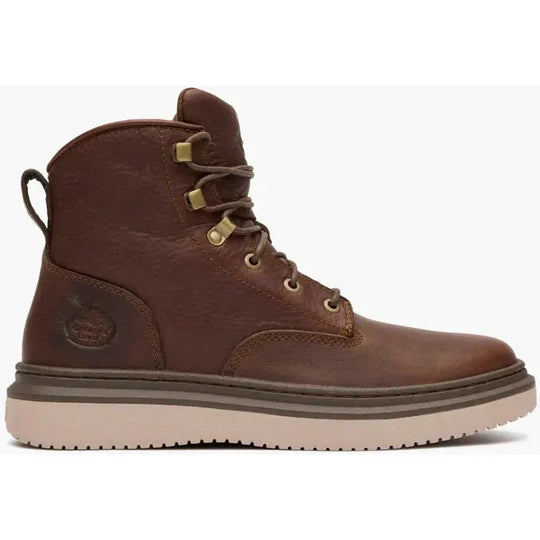 Georgia Men's Superlyte Slip Resistant Wedge Work Boot- Brown- GB00741 - Overlook Boots